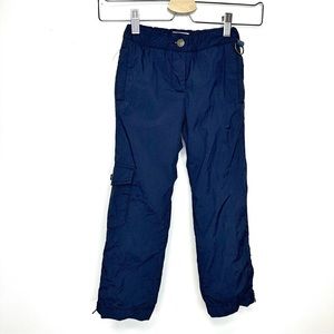 Crewcuts Navy Blue Nylon Fleece Lined Winter Pants Size 5